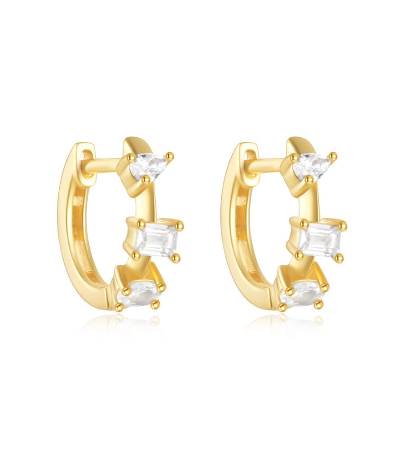 Silver Huggie Earrings Wholesale