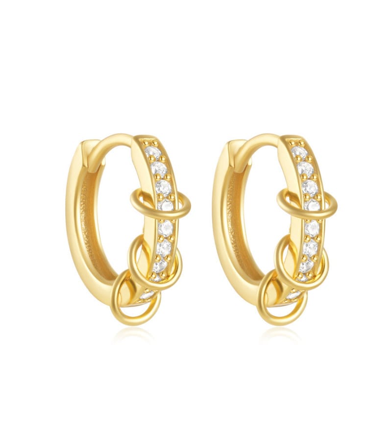 Small Sterling Silver Hoop Earrings for Jewelry Brands