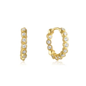 Silver Small Hoop Earrings for Jewelry Brands - E00648