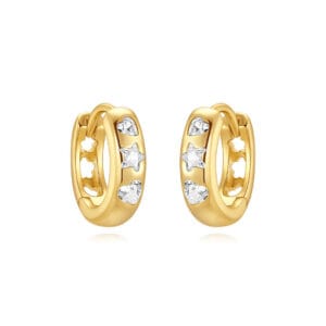 Custom 925 Silver Small Hoop Earrings Silver - E00649