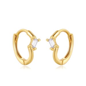 Silver Hoop Small Earrings Wholesale - E00653