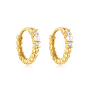 Huggie Earrings Silver for Jewelry Brands - E00660