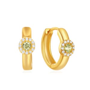 Sterling Silver Infinity Hoop Earrings for Jewelry Brands - E00666