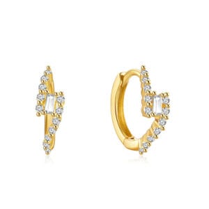 Huggie Hoop Earrings Silver for Jewelry Brands - E00672