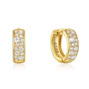 Small Silver Hoop Earring - E00681