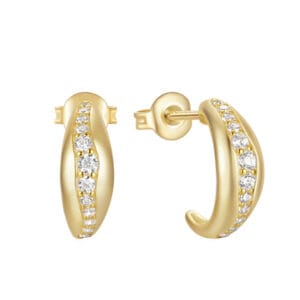 Tribal Hoop Earrings Silver Supplier Style - E00686