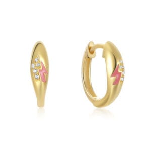925 Silver Sterling Silver Earrings Hoops - E00694