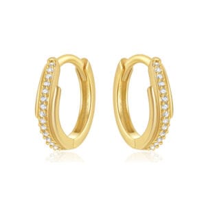 Sterling Hoop Earrings for Jewelry Brands - E00696