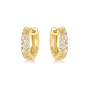 3 Inch Sterling Silver Hoop Earrings Supplier Style - E00704