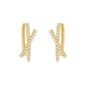 Hoop Earrings Sterling Silver Wholesale - E00707