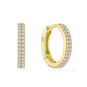Extra Large Sterling Silver Hoop Earrings for Jewelry Brands - E00720