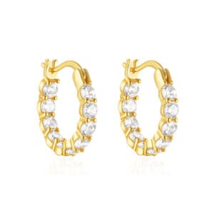 Sterling Silver Square Hoop Earrings - E00723