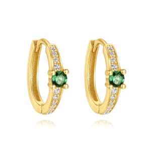 925 Silver Little Hoop Earrings Sterling Silver - E00724