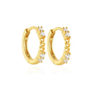 Earrings Small Hoops Sterling Silver for Jewelry Brands - E00726
