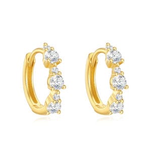 Mexican Silver Hoop Earrings Supplier Style - E00728
