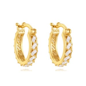Hoop Silver Earrings for Jewelry Brands - E00732