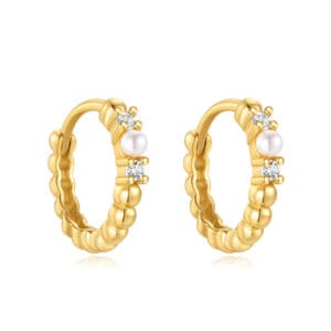 Custom 925 Silver Small Thin Silver Hoop Earrings - E00733