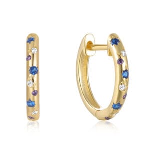 Handmade Silver Hoop Earrings Supplier Style - E00734