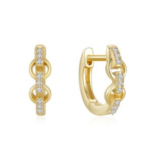 925 Silver Indian Silver Hoop Earrings - E00736