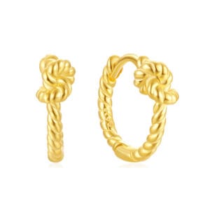 Sterling Silver Huggies Earrings Wholesale - E00743