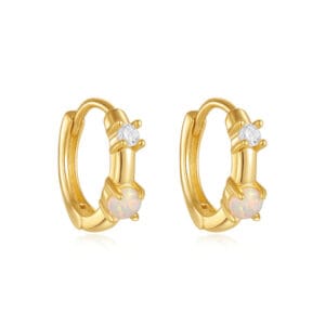 Indian Hoop Earrings Silver for Jewelry Brands - E00768