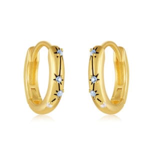 Thin Sterling Silver Hoop Earrings Wholesale - E00773