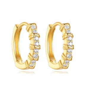 Silver Bali Hoop Earrings - E00777