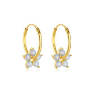 Extra Large Hoop Earrings in Sterling Silver Supplier Style - E00788