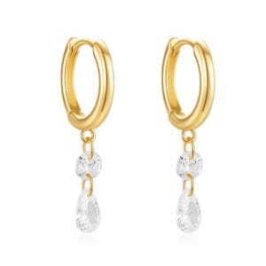 Custom 925 Silver Tiny Hoop Earrings Sterling Silver - E00799