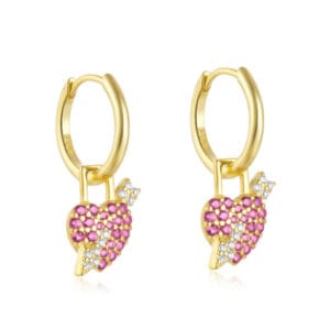 925 Silver Huggies Sterling Silver Earrings - E00814