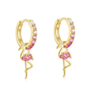 Hoop Earrings Large Silver Wholesale - E00815