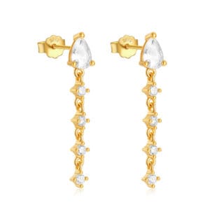 925 Silver Drop Dangle Silver Earrings - E00850