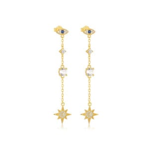 Colorful Dangle Earrings Supplier Style - E00854