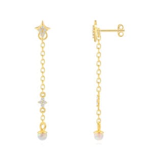 Teardrop Earring Silver Wholesale - E00863
