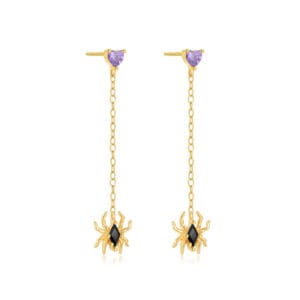 Silver Teardrop Earring - E00873