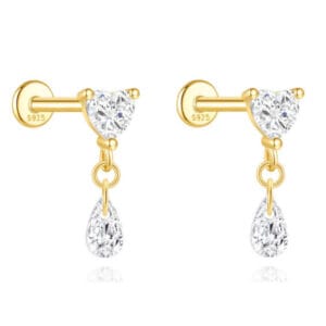 Dangle Sterling Silver Earrings Supplier Style - E00884