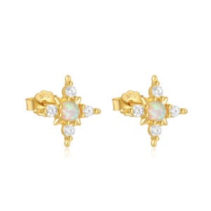 925 Silver Sterling Silver Square Stud Earrings - E00898
