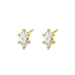 Custom 925 Silver Tiny Silver Stud Earrings - E00907