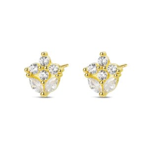 Cz Silver Earrings for Jewelry Brands - E00918