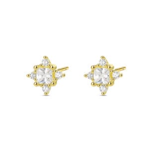 925 Silver Sterling Silver Gemstone Stud Earrings - E00928