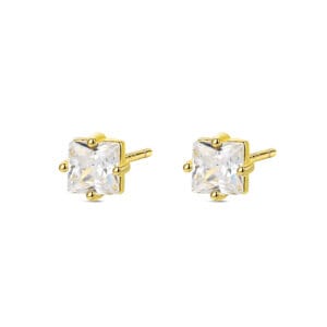Sterling Silver Peridot Stud Earrings Wholesale - E00929