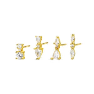 Custom 925 Silver Silver Earrings Stud - E00931