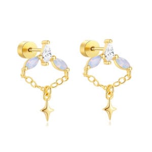 925 Sterling Silver Teardrop Earrings Wholesale - E00947