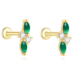 Custom 925 Silver Small Drop Earrings - E00961