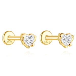 Designer Silver Stud Earrings Wholesale - E00977