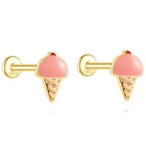 Enamel Floral Earrings - E00987