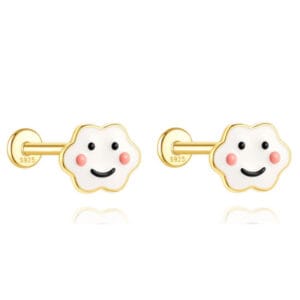 Enamel Earrings Wholesale - E00989