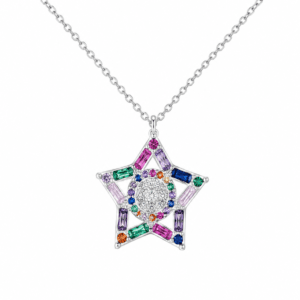 Star Necklace Silver Wholesale | N00102