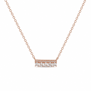 Silver Bar Necklace Wholesale | N00114