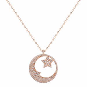 Moon Necklace Silver Wholesale | N00116
